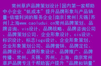 策划设计|*内*家帮助中小企业"低成本"提升品牌形象与产品销量-倍增